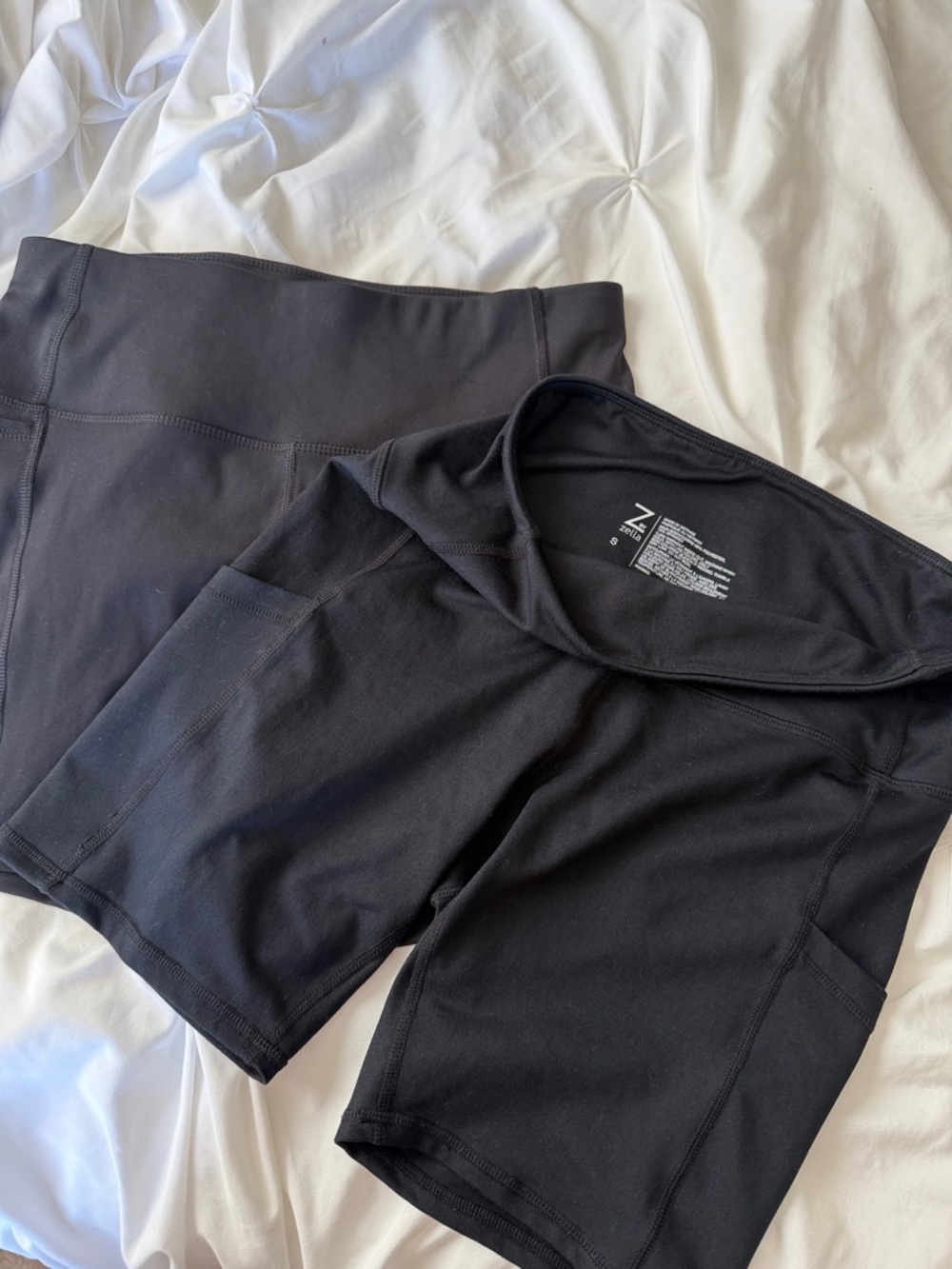 Zella Biker Shorts size S & Athletic Biker Shorts Bundle Black Performance Bike